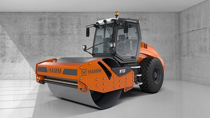 מכבש מצעים HAMM H12i