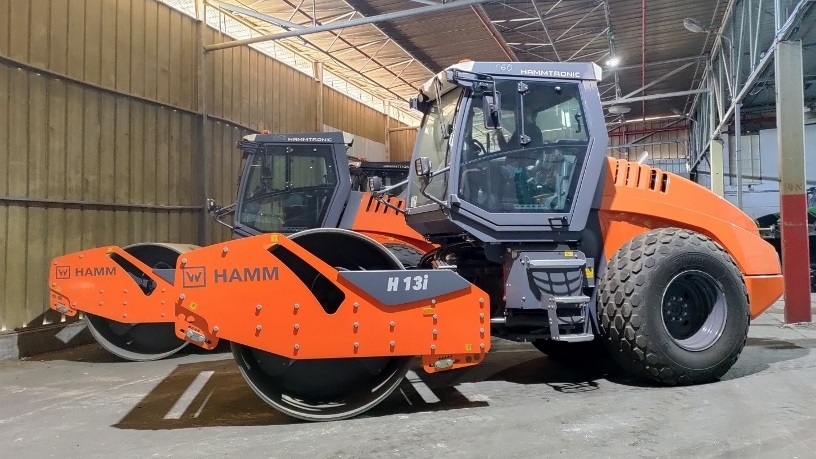 מכבש מצעים HAMM H13i