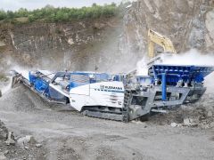 ציוד לעבודות עפר, גריסה וניפוי